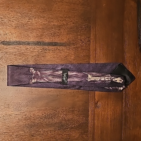 Charlie Chaplin 100% Silk Men's Tie - Picture 3 of 3